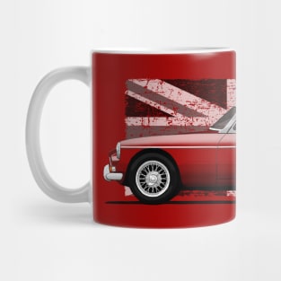 The classic british sports car roadster Mug